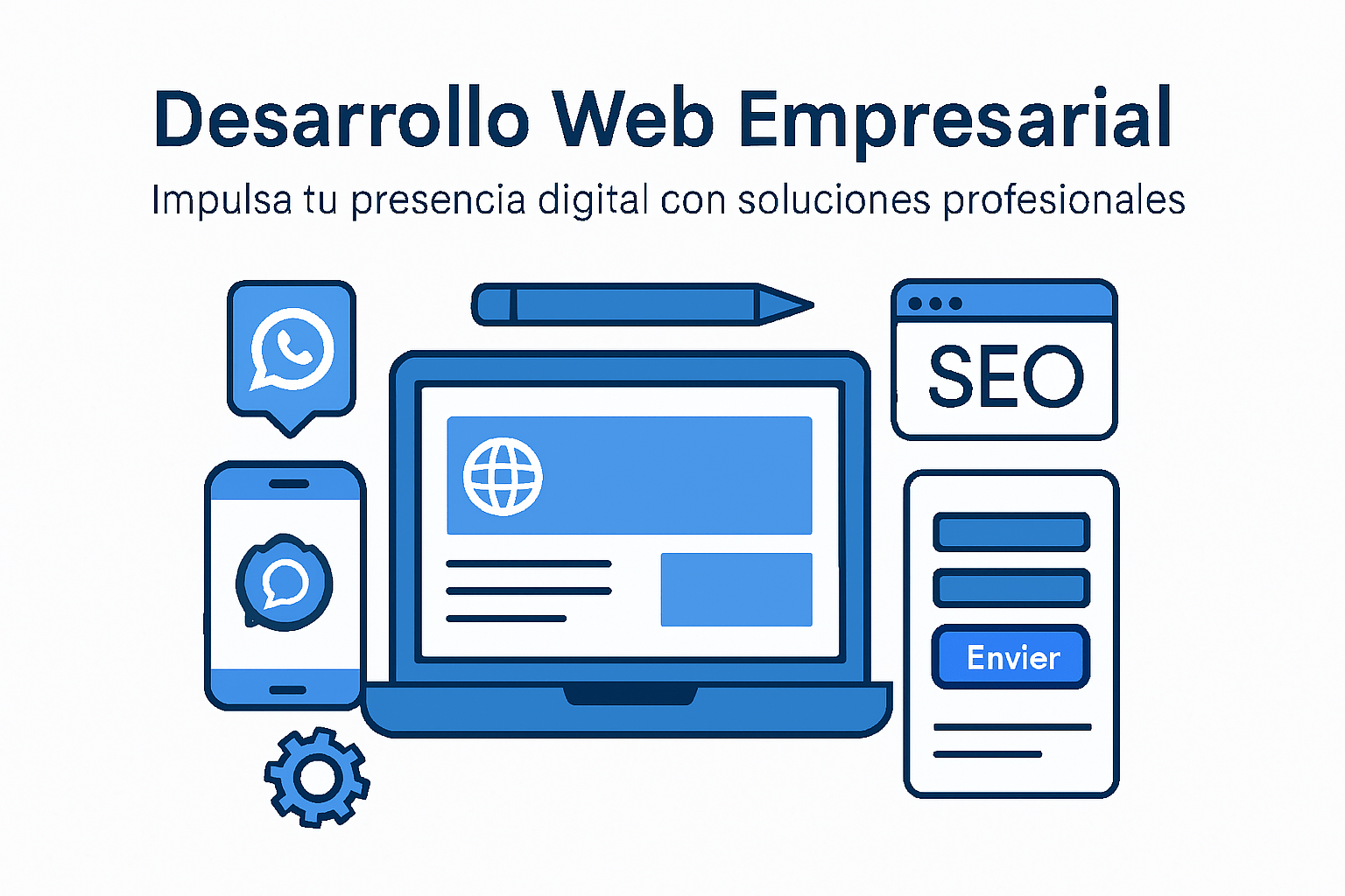 Soluciones digitales empresariales con enfoque escalable y profesional