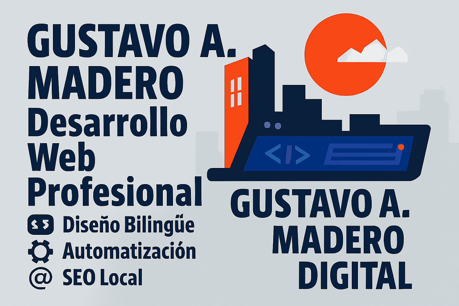 Banner para Gustavo A. Madero web development site
