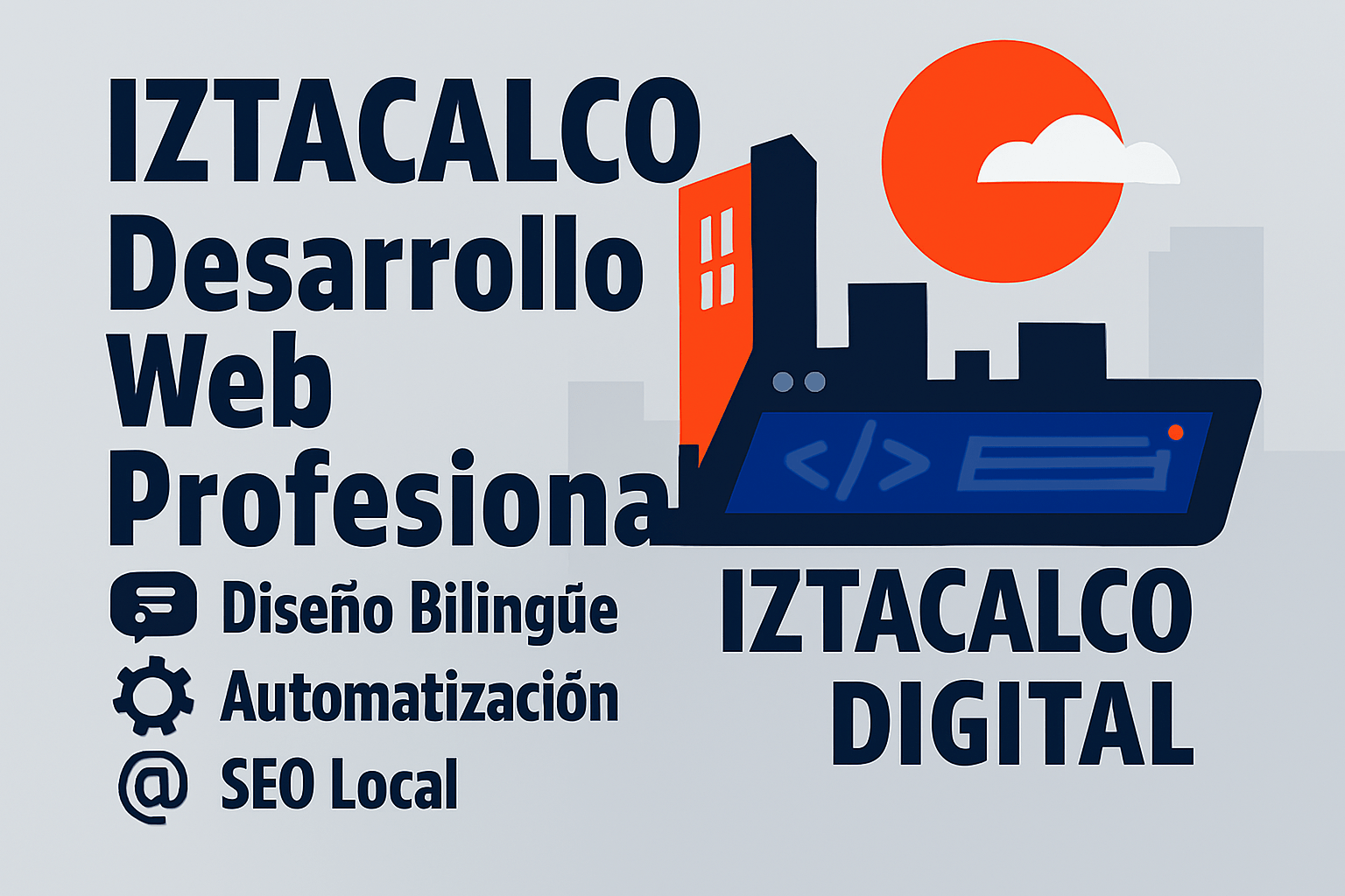 Banner para Iztacalco web development site