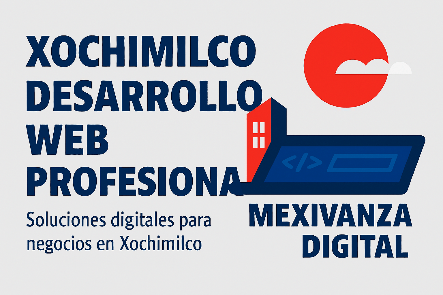 Banner para Xochimilco web development site